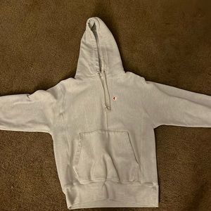 White champion hoodie